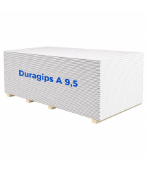 Placa gips-carton Duragips A, tip A, 9.5 x 1200 x 2600 mm